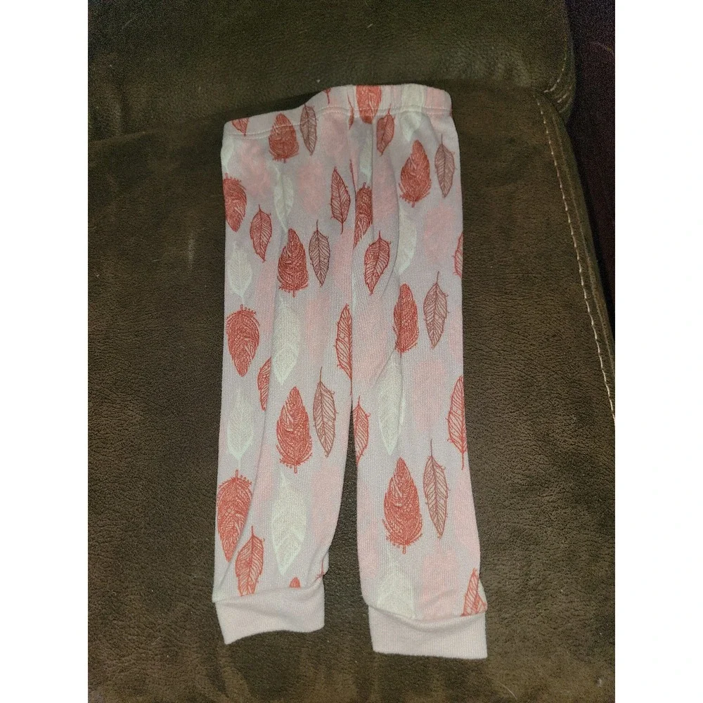 Jessica Simpson fall Thanksgiving thankful feathers‎ pajamas size 2t